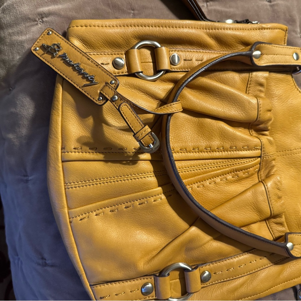 Bruce Makowsky English Leather shoulder bag
